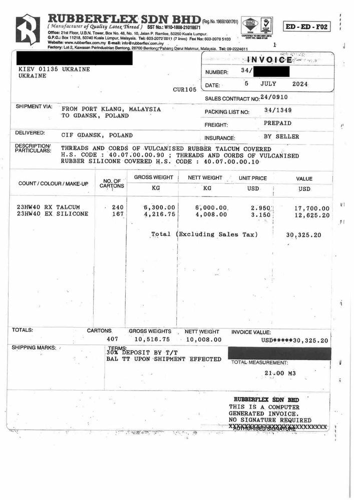 invoice